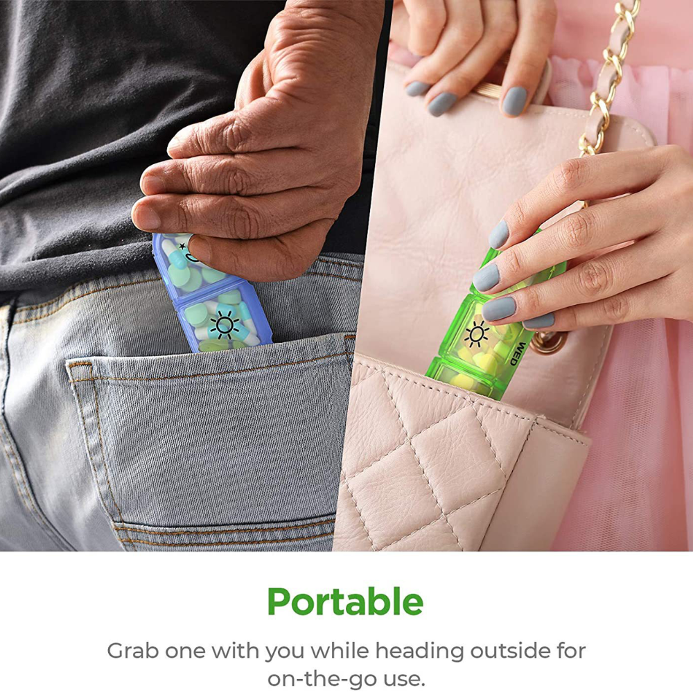 Weekly Medicine Storage Box 3 Times A Day