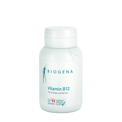 Biogena Vitamin B12 is a supplement for energy, metabolic health and emotional wellbeing. 